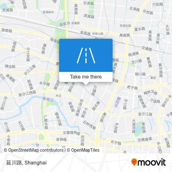 延川路 map