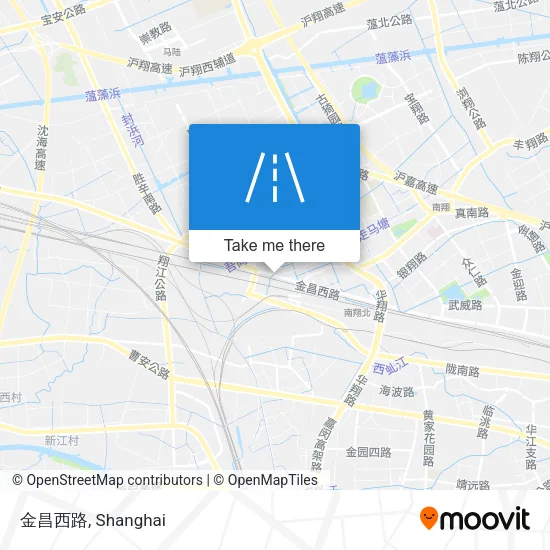 金昌西路 map