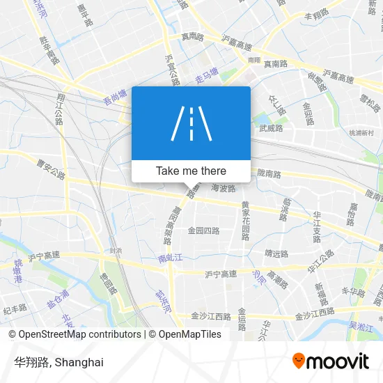 华翔路 map