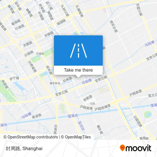 封周路 map