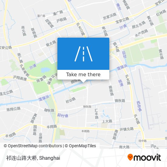 祁连山路大桥 map