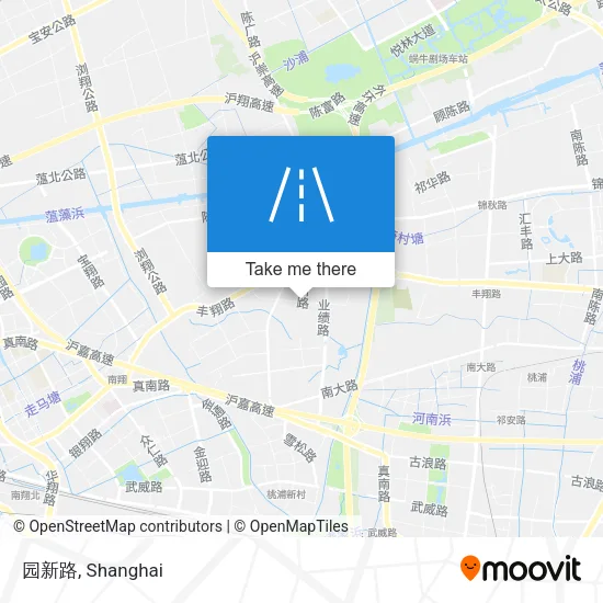 园新路 map