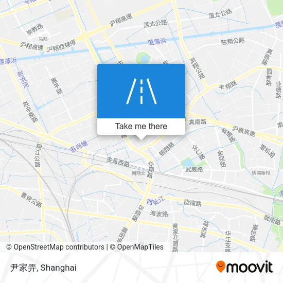 尹家弄 map
