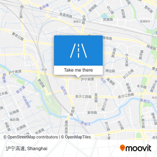 沪宁高速 map