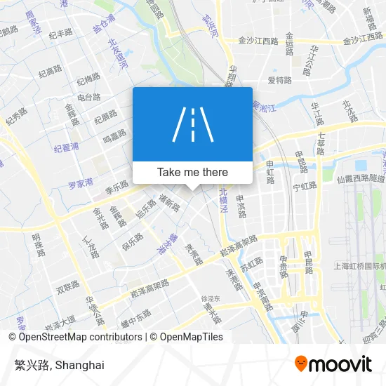 繁兴路 map