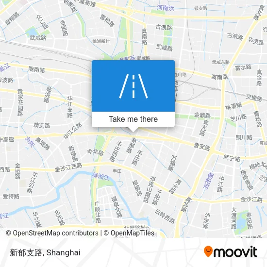 新郁支路 map