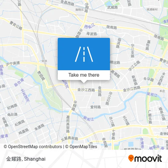 金耀路 map