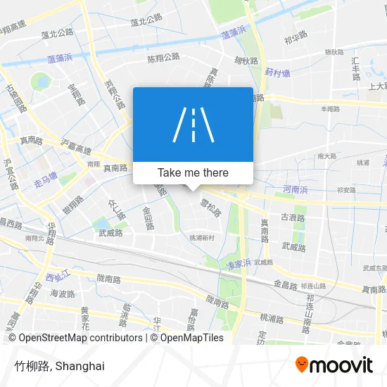 竹柳路 map