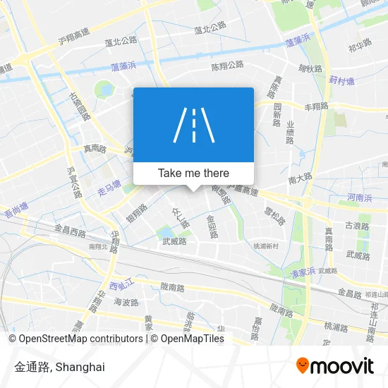 金通路 map