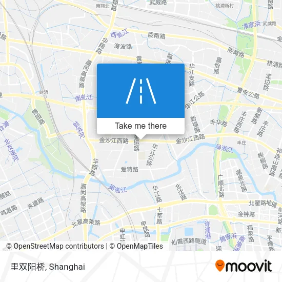 里双阳桥 map