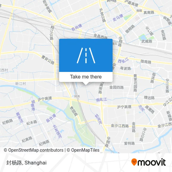 封杨路 map