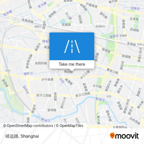 靖远路 map