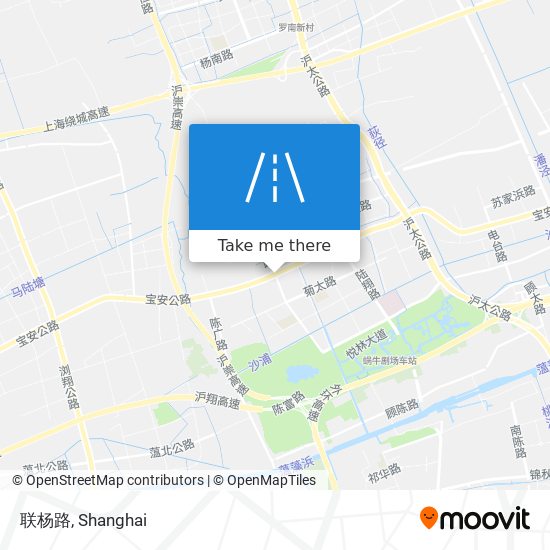 联杨路 map