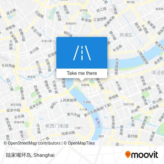 陆家嘴环岛 map