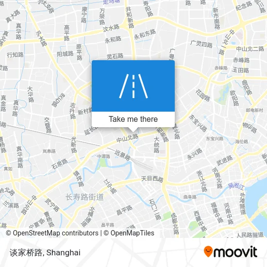 谈家桥路 map