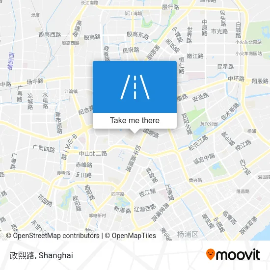 政熙路 map