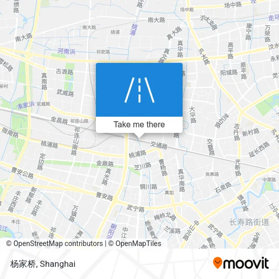 杨家桥 map