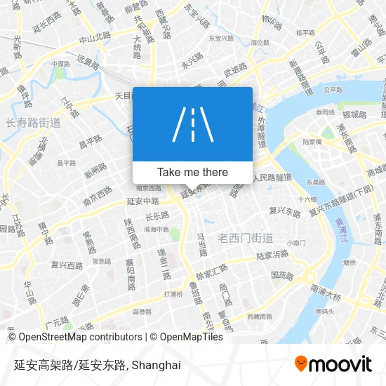 延安高架路/延安东路 map