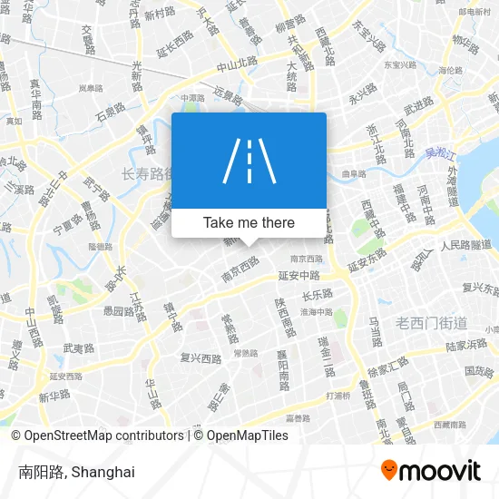 南阳路 map