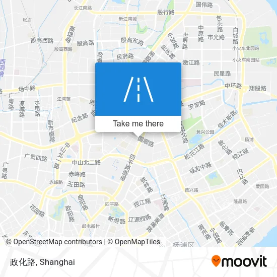 政化路 map