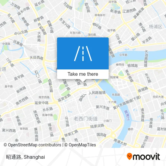 昭通路 map