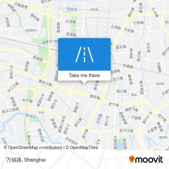万镇路 map