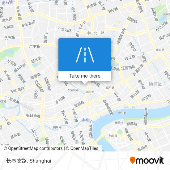 长春支路 map