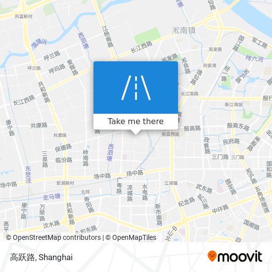 高跃路 map