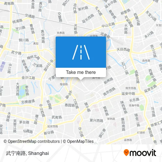 武宁南路 map