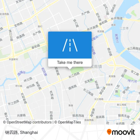 钢四路 map