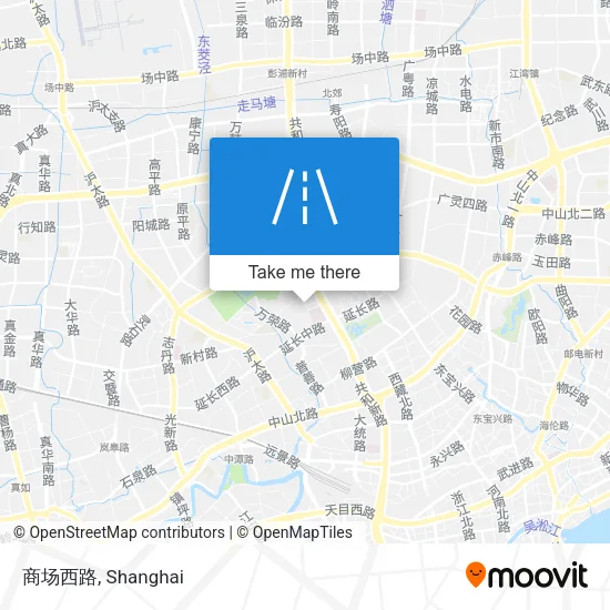 商场西路 map