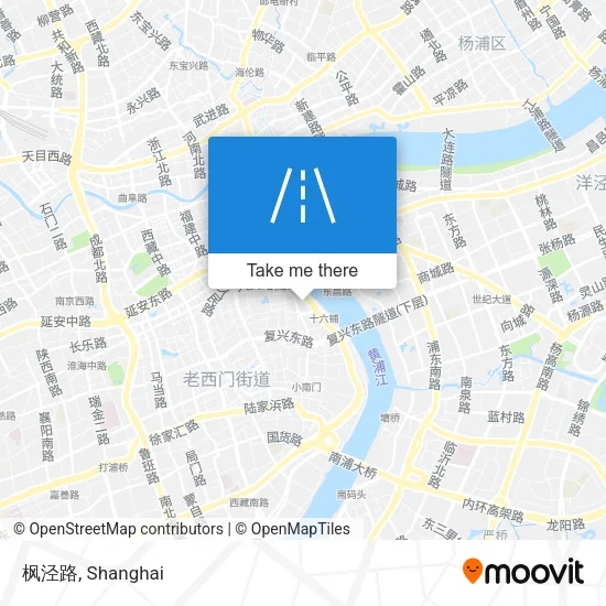 枫泾路 map