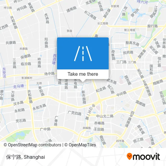 保宁路 map