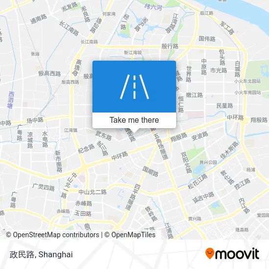 政民路 map