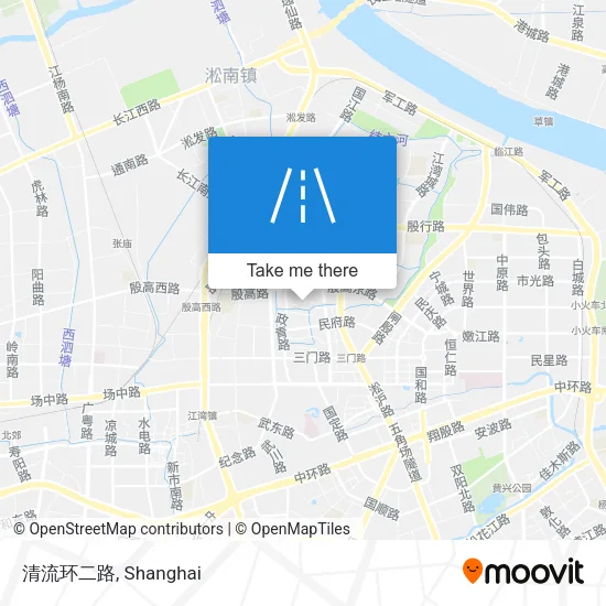 清流环二路 map