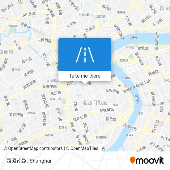 西藏南路 map