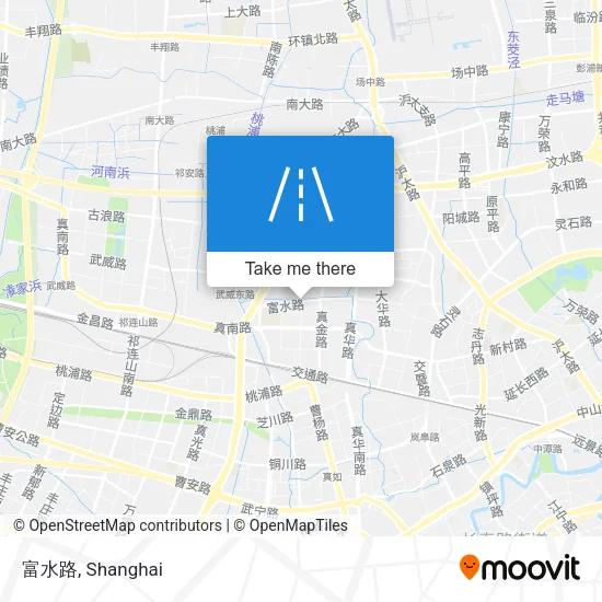 富水路 map