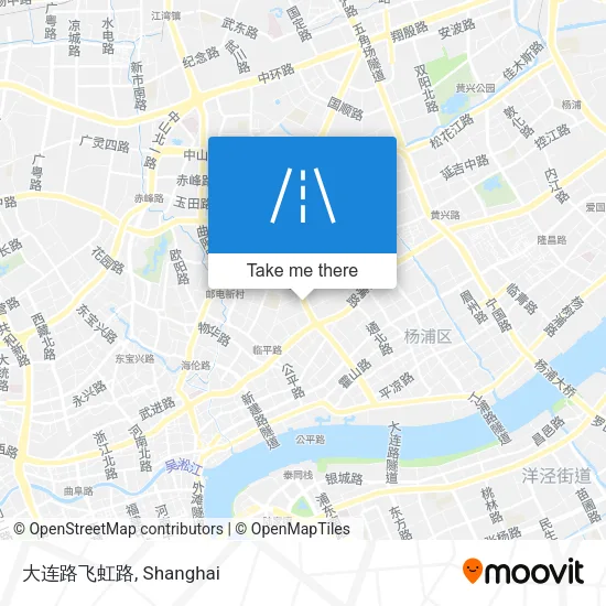 大连路飞虹路 map