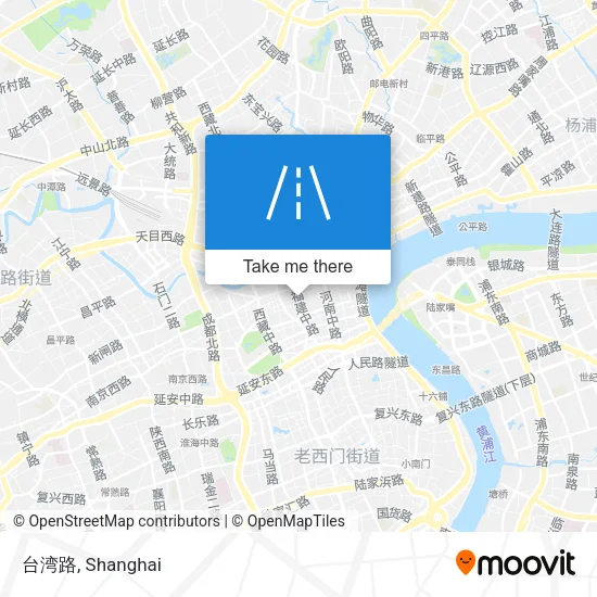 台湾路 map