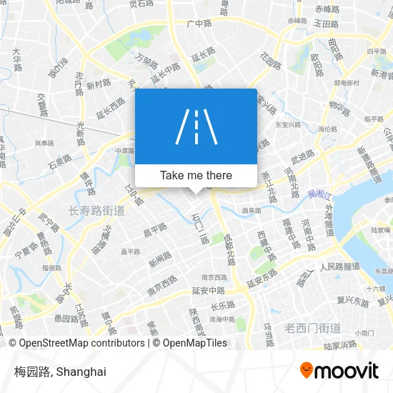 梅园路 map