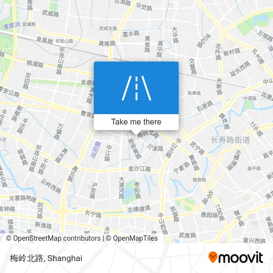 梅岭北路 map
