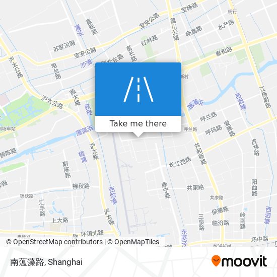 南蕰藻路 map