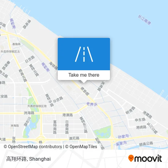 高翔环路 map