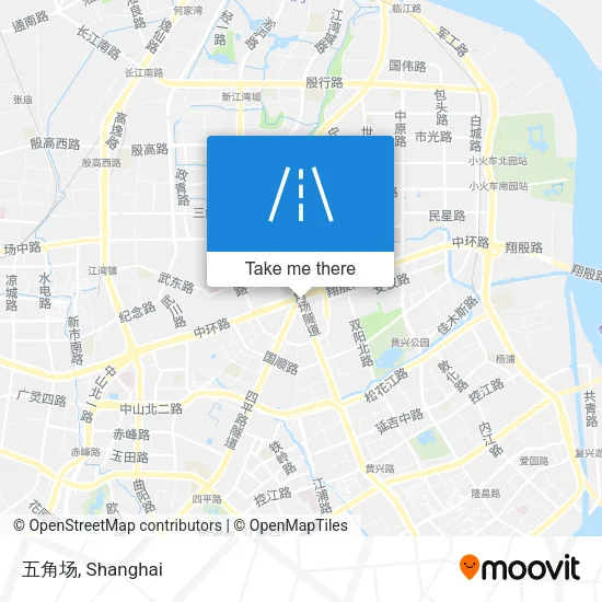 五角场 map