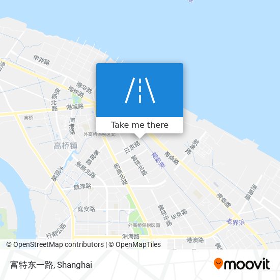 富特东一路 map