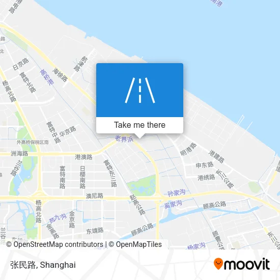 张民路 map