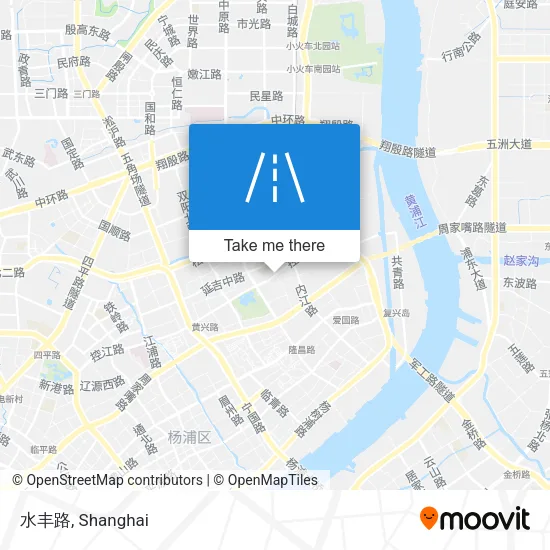 水丰路 map