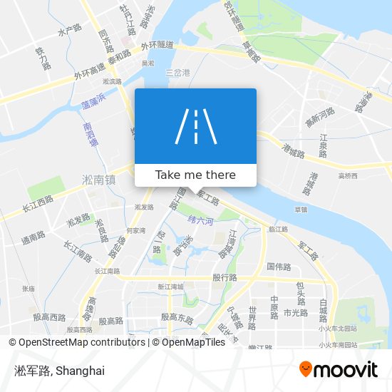 淞军路 map