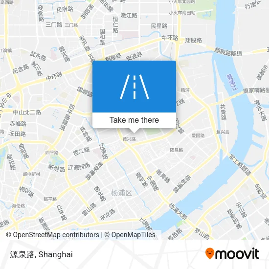 源泉路 map
