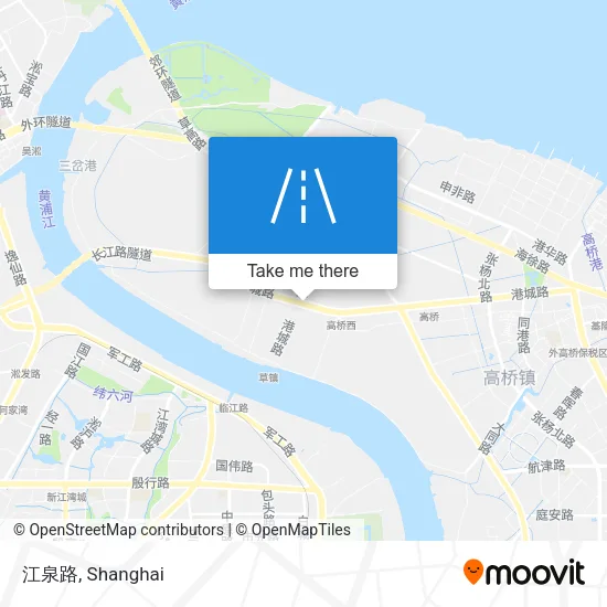 江泉路 map